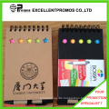 Cheap Custom Promotional Recycled Notebook with Pen (EP-B55512)